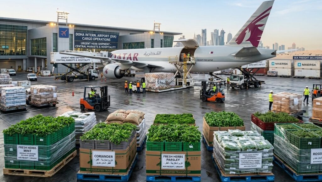 Fresh Herbs Supply Qatar
