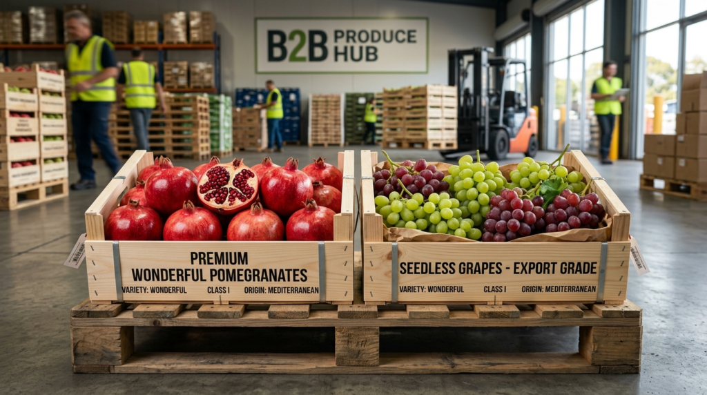Fresh Pomegranate B2B Export