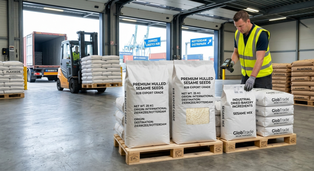 Hulled Sesame Seeds B2B Export