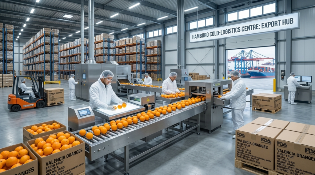 Exporting Valencia Oranges to Germany