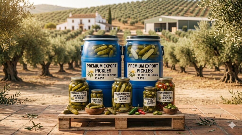 Pickled Cucumbers B2B Export