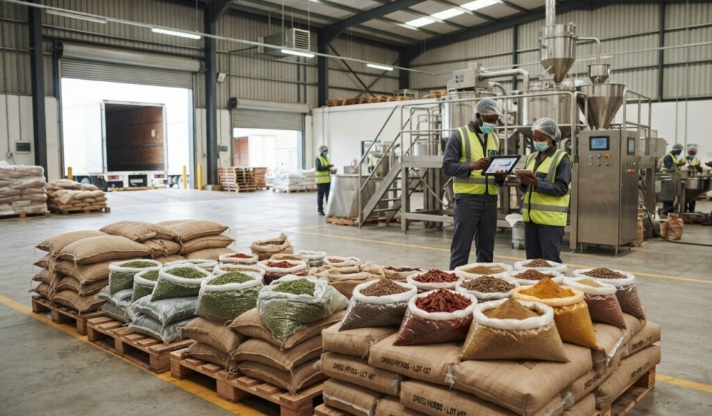 Supply agricultural raw materials to Nigeria